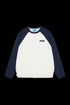 ICS Raglan Sleeve Contrast Color Long Sleeve T-shirt